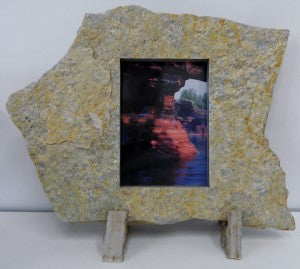 5"x7" Portrait Solid Stone Frame (Sale)