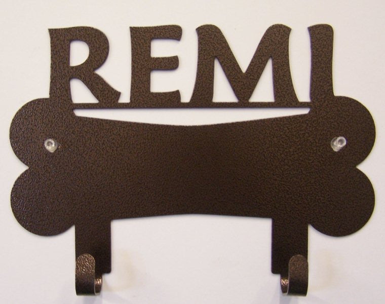 Personalized Dog Leash Holder